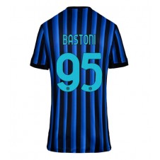 Inter Milan Alessandro Bastoni #95 Hjemmedrakt Kvinner 2025-26 Kortermet Inter Milan Alessandro Bastoni #95 Hjemmedrakt Kvinner 2025-26 Kortermet